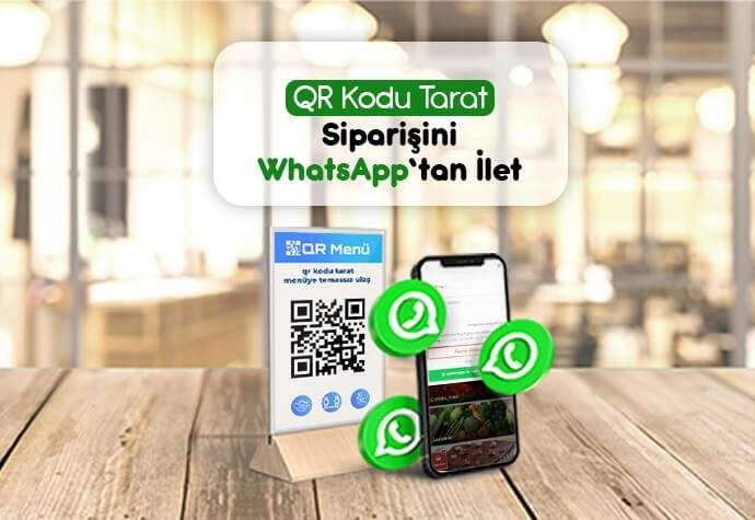 AKINSOFT QR Menü & WhatsApp Entegrasyonu